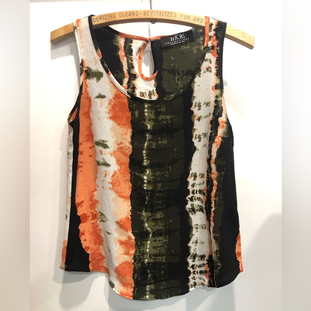 Sleeveless summer top